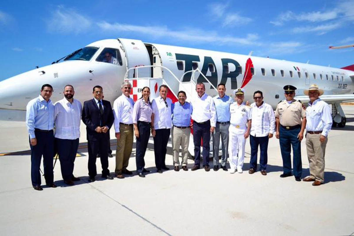 Puerto Peñasco Progresses in Connectivity with Arrival of Commercial Flights