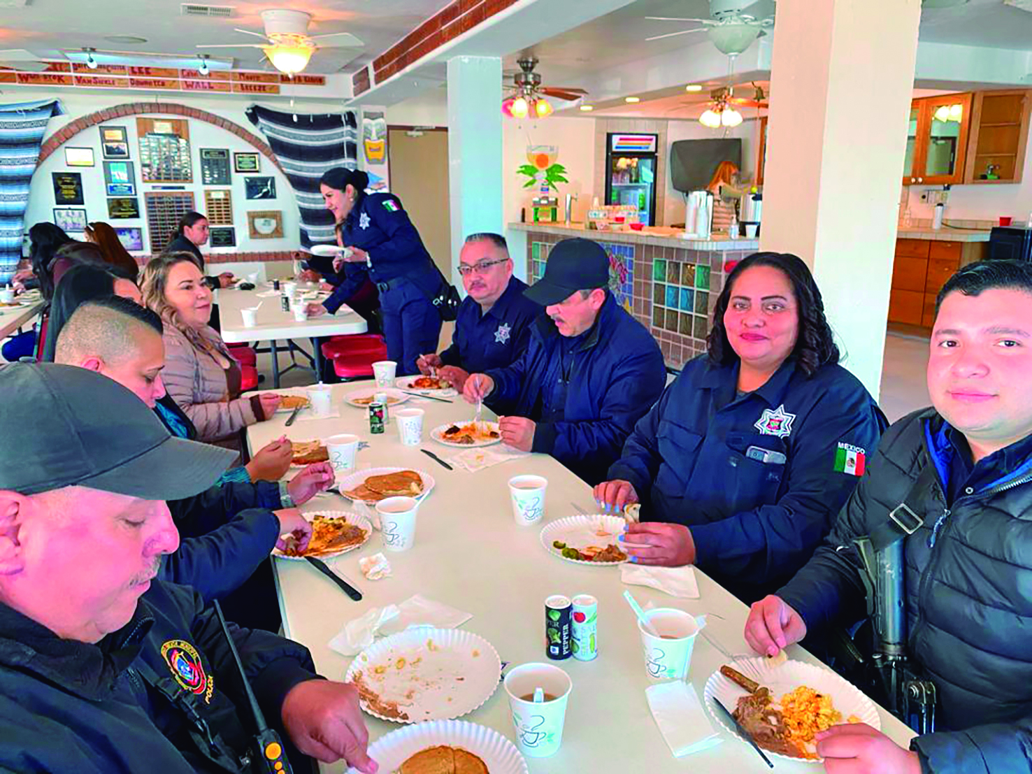OBSC, Lions express thanks to Peñasco police officers